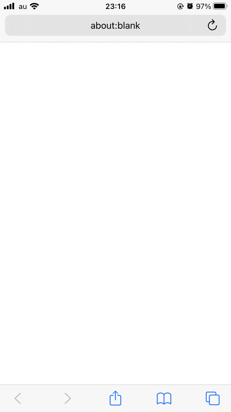 About Blank が出てページが真っ白 原因と対処法を解説 Apptopi
