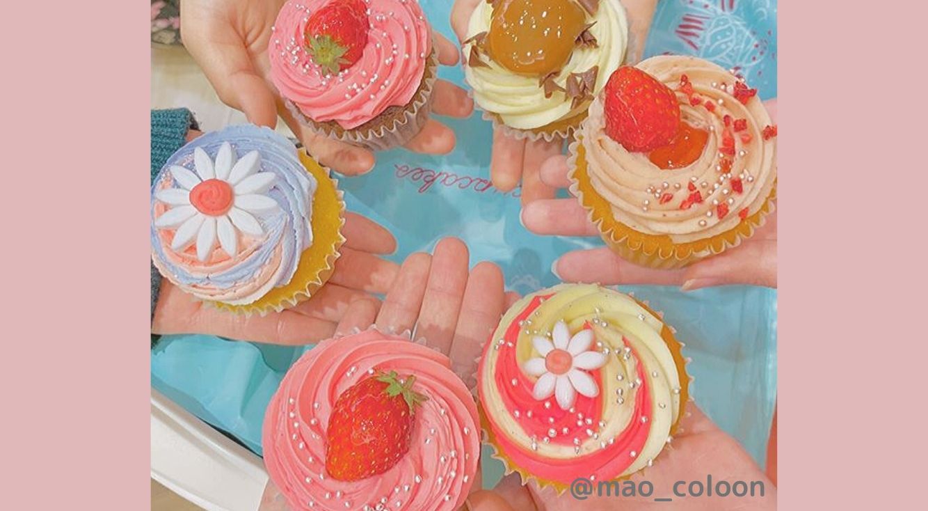 ロンドン発 Lola S Cupcakes ローラズカップケーキ のファンシーで可愛いカップケーキ Apptopi