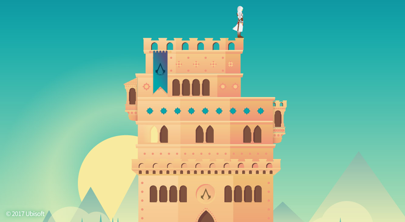 アサクリの魅力が、シンプルにかわいくギュッと詰まった!【The Tower Assassin's Creed】