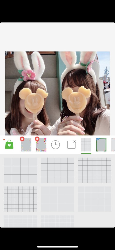 Line Camera 写真にグリッドを入れておしゃれ感をプラス Apptopi