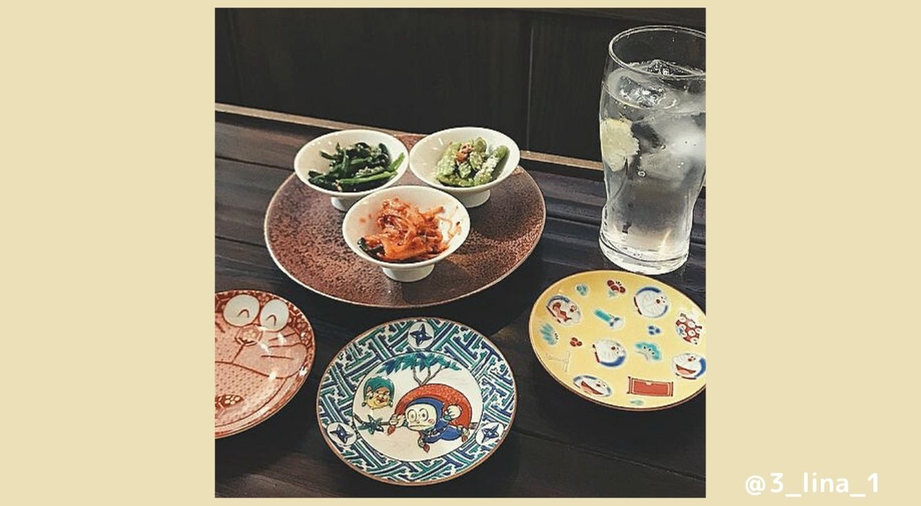京成立石のレトロな居酒屋「ブンカ堂」をご紹介♡和風なキャラクターの取り皿が可愛すぎる♡