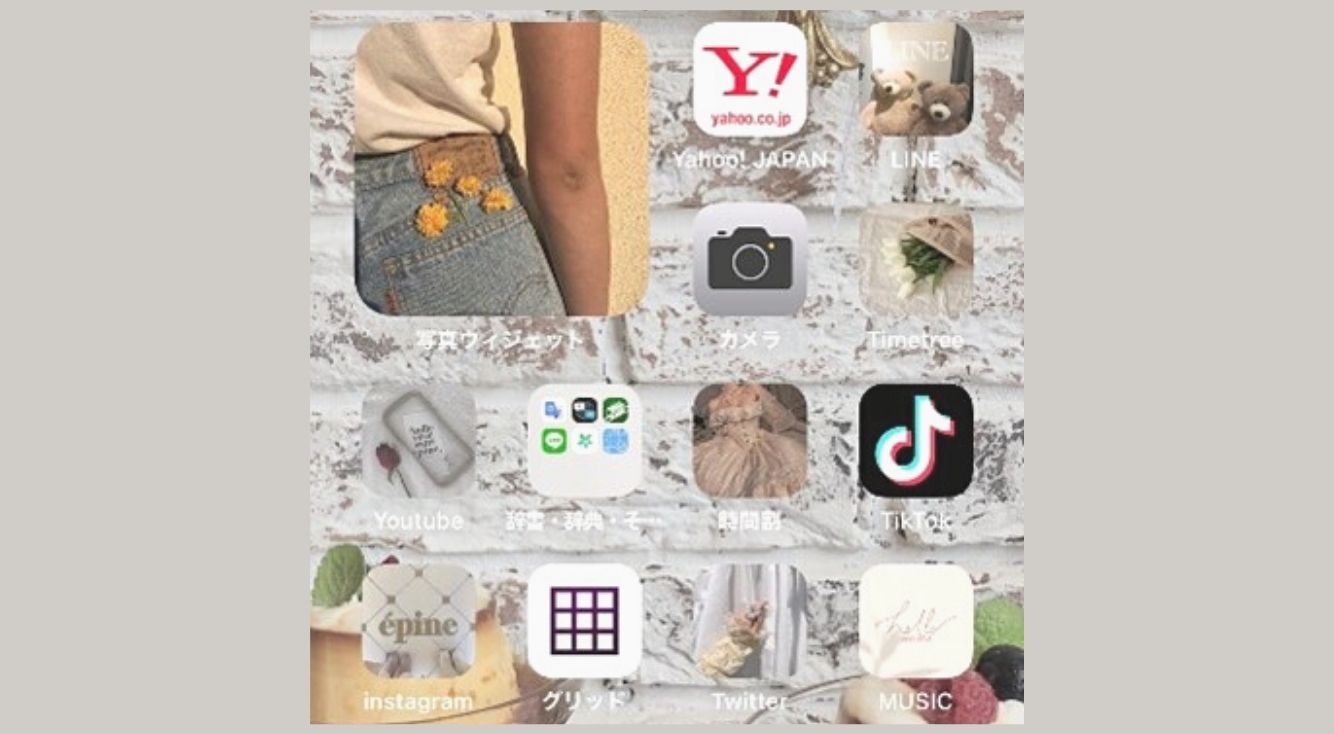【iOS14】ホーム画面をかわいくカスタマイズする方法を解説♡お洒落なアイコンに変えたり、写真ウィジェットを追加するやり方を紹介