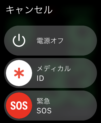 AppleWatch リセット
