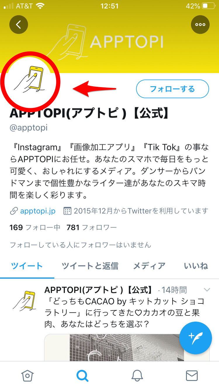 Twitterアイコンアプトピ-1