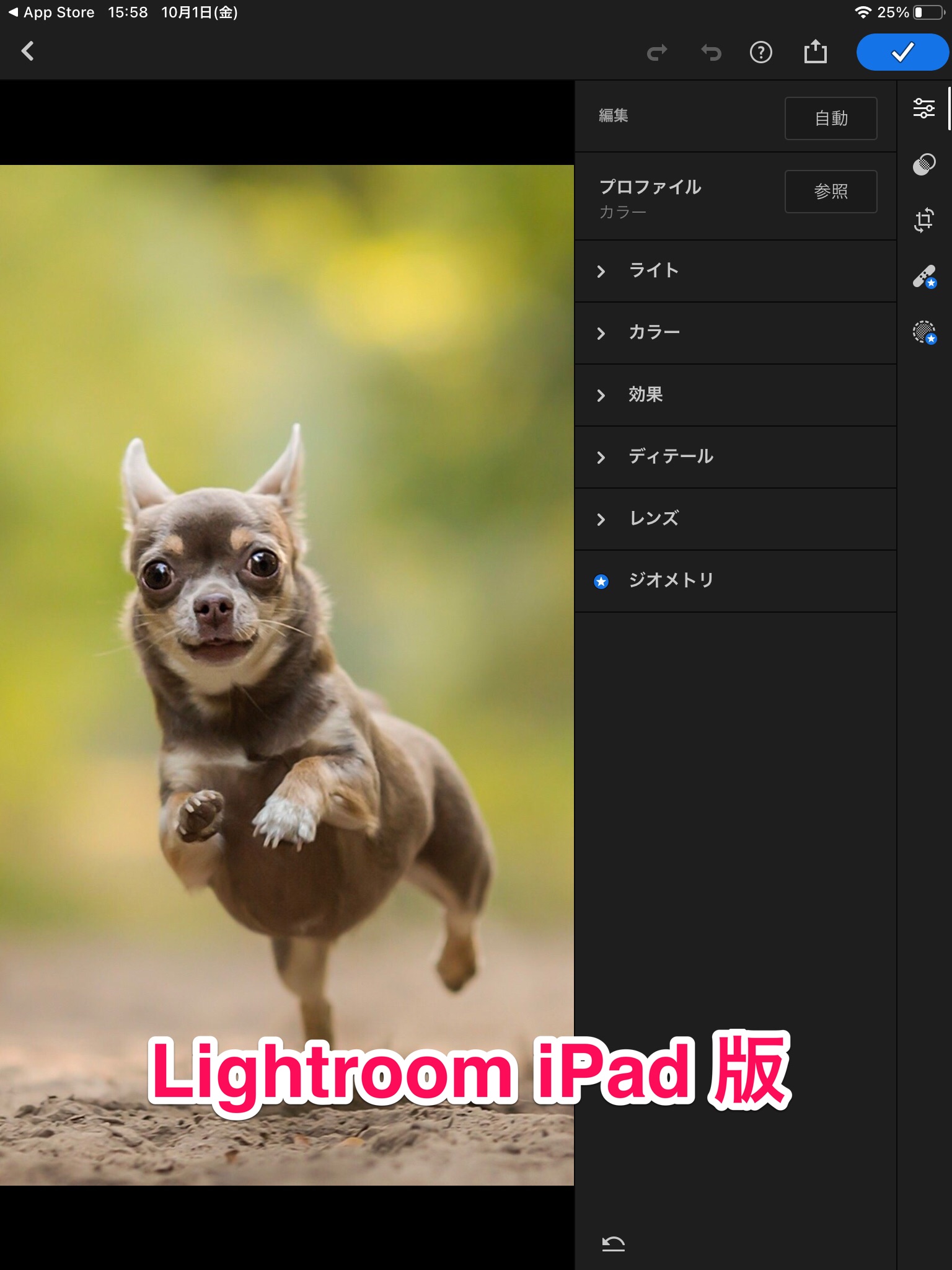 Lightroom iPad版