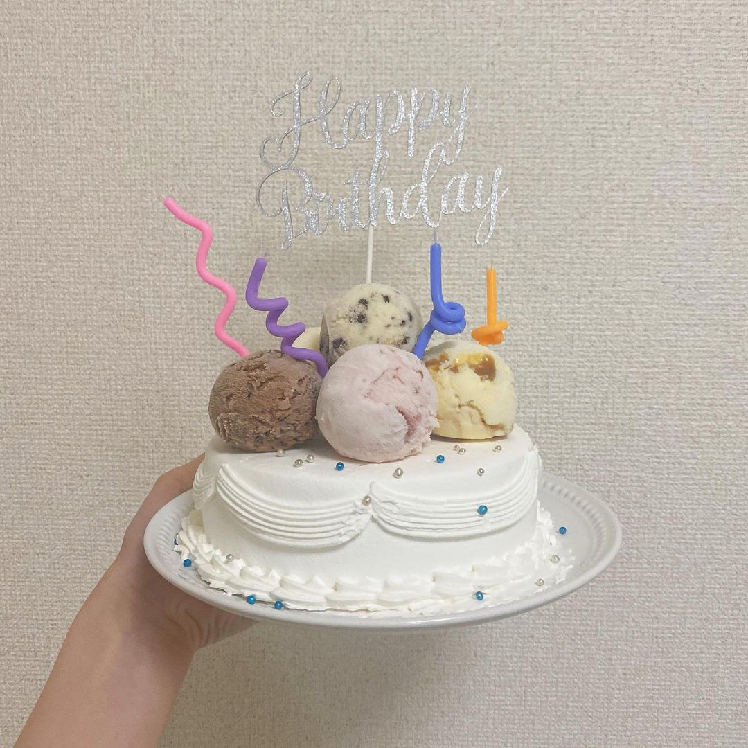 サーティワンから登場したインスタ映えアイスケーキ 31 デコケーキ カラフル ポップ を韓国風にアレンジ Apptopi