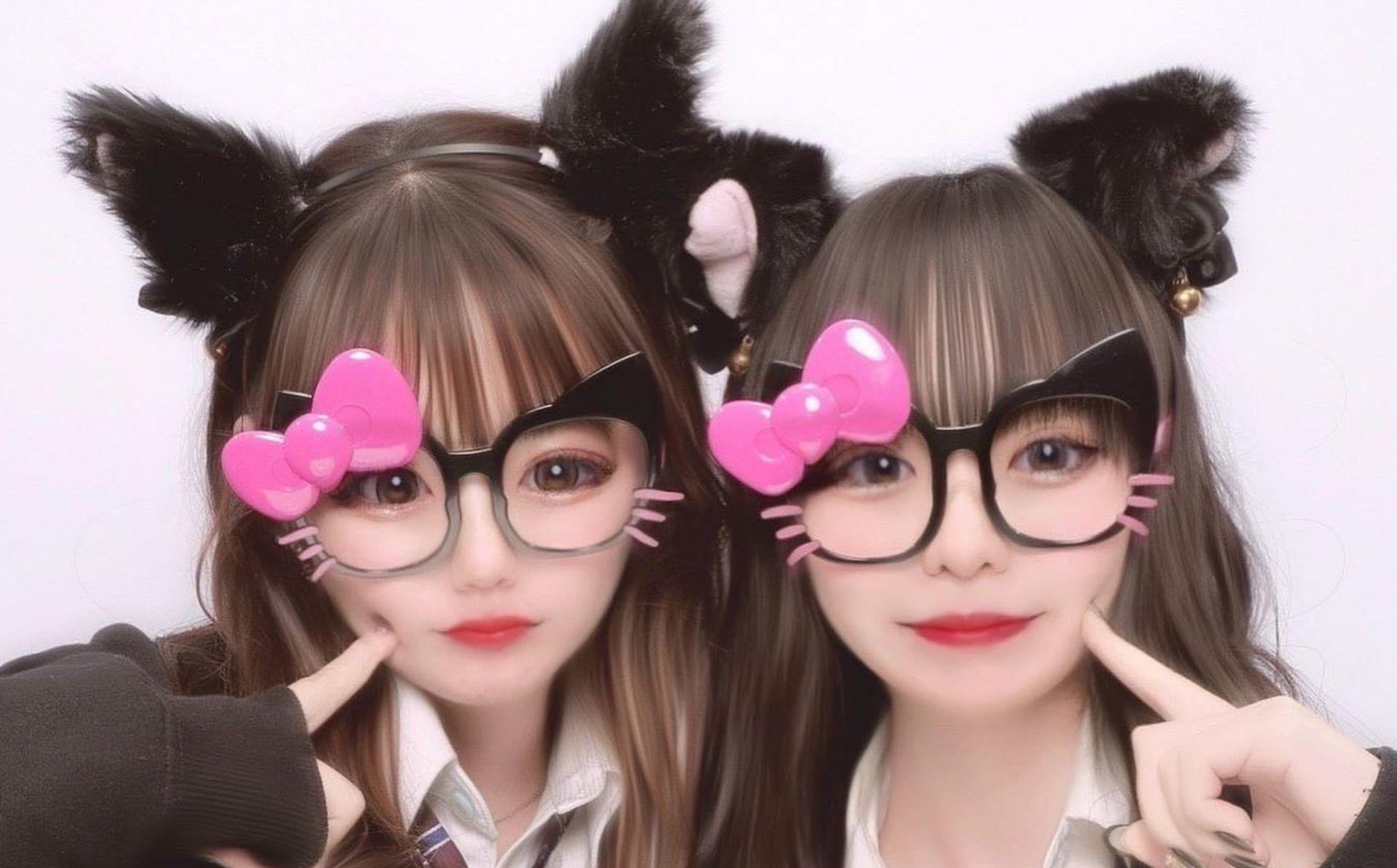 今大人気のユニバの伊達メガネ「キティちゃん眼鏡」はもう買った？？♡ 小顔効果も抜群な激盛れアイテムをご紹介♡