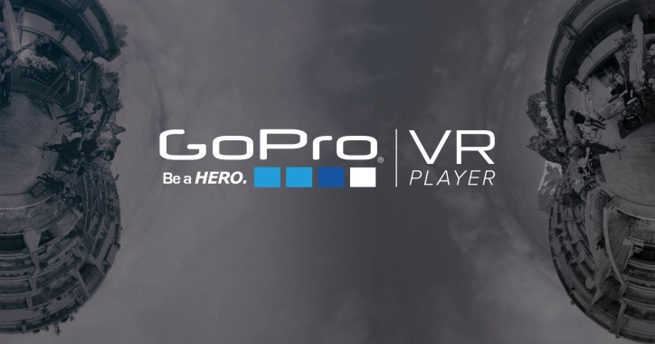 GoPro VR Player　公式サイト　トップページ　画面例