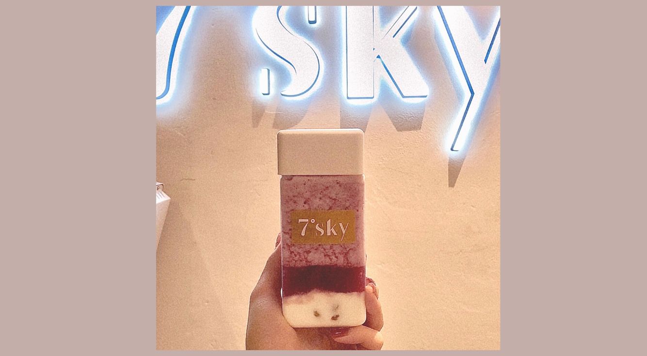 新宿『7°sky(セブンスカイ)』をレポ♡四角いボトルのフルーツドリンクが人気。店舗やメニューも紹介！
